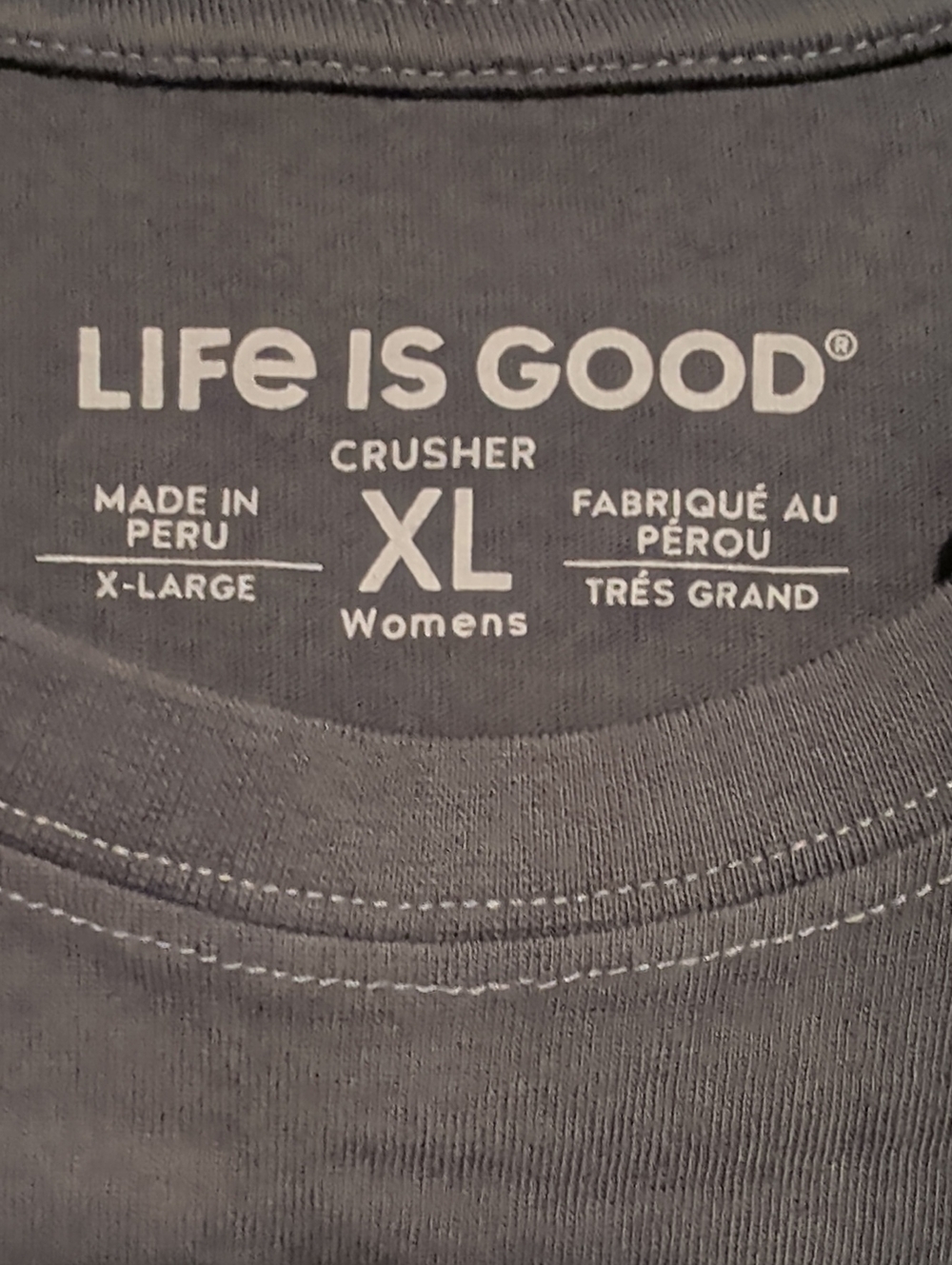 Life Is Good Navy Blue 'Just Chillin' Penguin Long Sleeve Tee - Picture 2 of 6